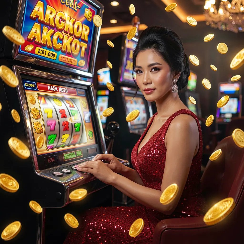 Hostes kasino langsung yang elegan dikelilingi chip bercahaya dan roda roulette, mengundang para pemain untuk masuk ke REMI63 di Indonesia REMI63 – Rasakan hiburan slot premium yang dirancang untuk pemain Indonesia
